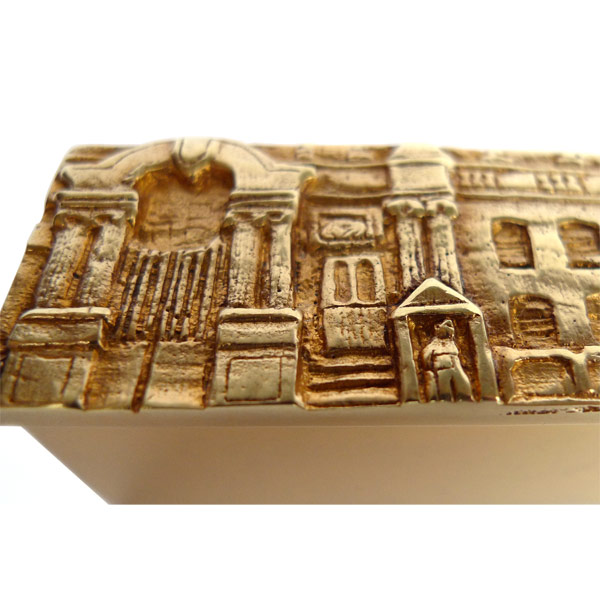The Elysée - Guilded Bronze Box by Line Vautrin