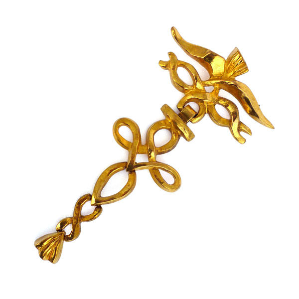 Trimmings - Brooch by Line Vautrin