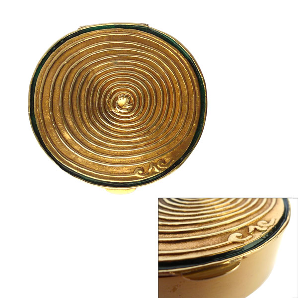 Inspired Me To Come Back To You - Guilded and Enameled Bronze Box by Line Vautrin