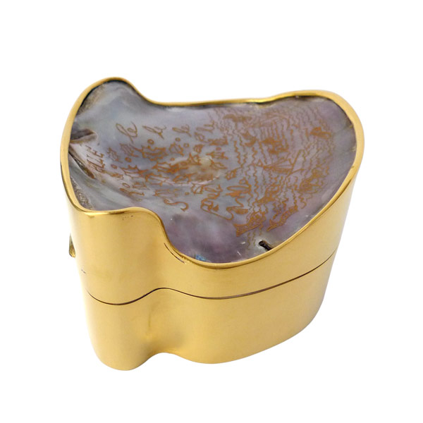 She Drives Me Crazy - Guilded Bronze Box by Line Vautrin