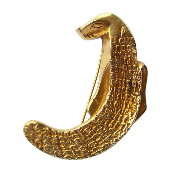 The Seal - Brooch by Line Vautrin